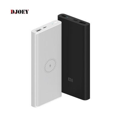 Wireless Power bank 10000mAh for Xiaomi USB Type C Mi Powerbank 10000 Qi Fast Wireless Charger Portable Charging Poverbank